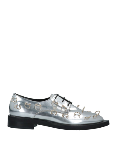 Coliàc Martina Grasselli Lace-up Shoes In Silver | ModeSens