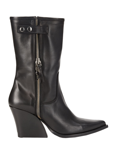 Shop Lemaré Woman Ankle Boots Black Size 7 Leather