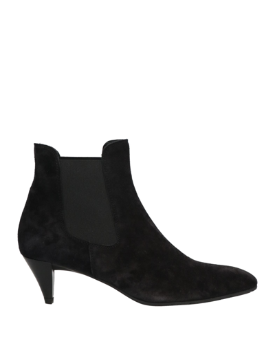 Shop Pedro Garcia Pedro García Woman Ankle Boots Black Size 12 Soft Leather