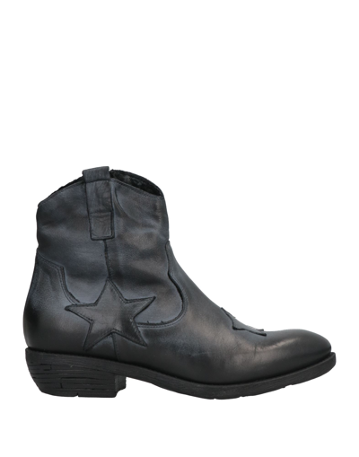 Shop Mercante Di Fiori Ankle Boots In Black