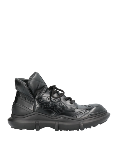Dolce & Gabbana Brogue-style Boots In Black