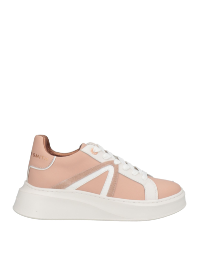 Shop Alexander Smith Woman Sneakers Blush Size 7 Soft Leather In Pink