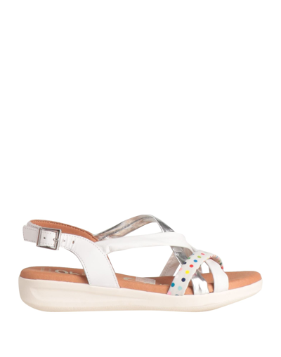 Oh! My Sandals® Sandals In White | ModeSens