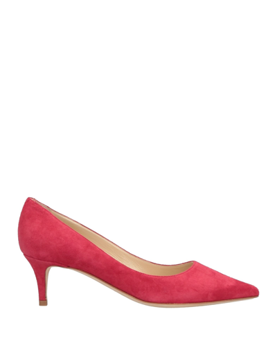 Shop Douuod Woman Pumps Red Size 7.5 Soft Leather