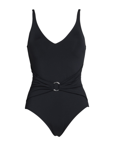 Michael Michael Kors One-piece Swimsuits In Black | ModeSens