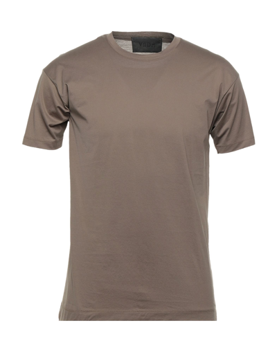 Shop Vandom Man T-shirt Khaki Size Xxl Cotton In Beige