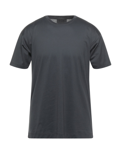 Shop Vandom Man T-shirt Lead Size L Cotton In Grey