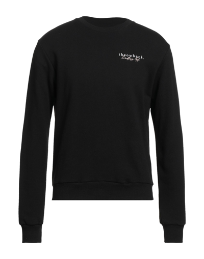 Shop Throwback . Man Sweatshirt Black Size Xl Cotton