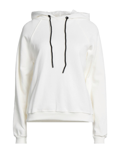Shop Berna Woman Sweatshirt White Size L Cotton