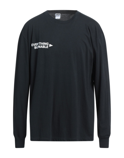 Shop Society Man T-shirt Black Size S Cotton