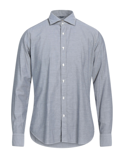 Shop Alex Doriani Man Shirt Grey Size 15 ¾ Cotton