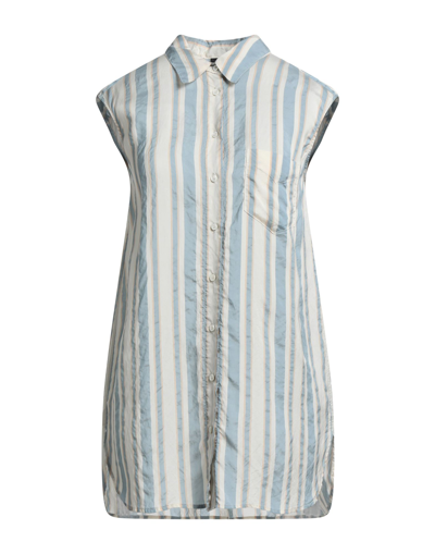 Shop Aspesi Woman Shirt Beige Size 10 Viscose, Silk