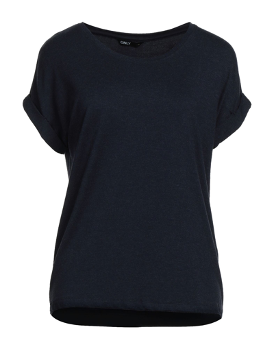 Shop Only Woman T-shirt Midnight Blue Size Xs Viscose, Polyester, Elastane