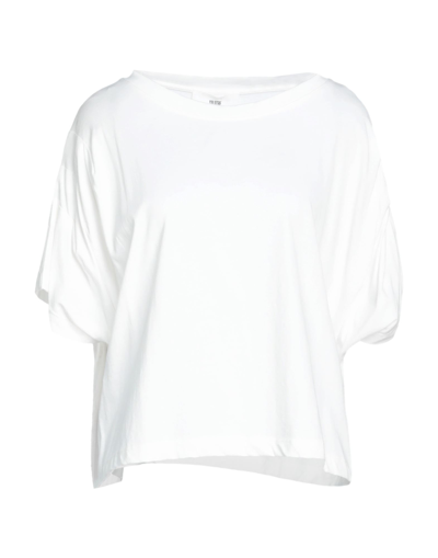 Shop Solotre Woman T-shirt White Size 3 Cotton
