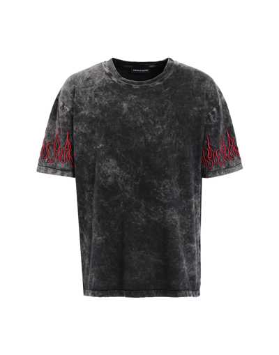 Shop Vision Of Super Man T-shirt Grey Size Xl Cotton, Elastane
