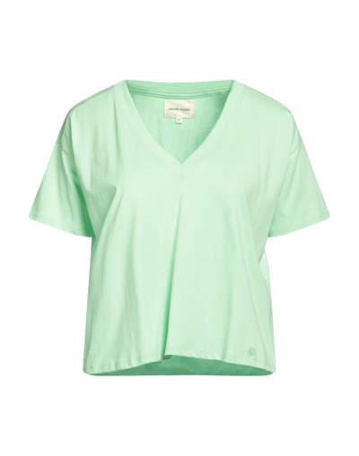 Shop Loulou Studio Woman T-shirt Light Green Size Xs Cotton
