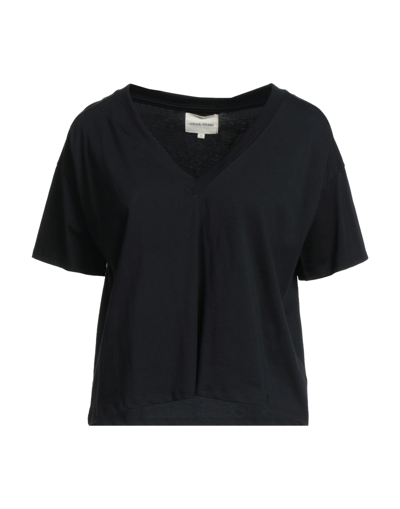 Shop Loulou Studio Woman T-shirt Black Size M Cotton