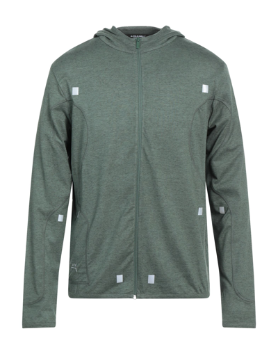 Shop A-cold-wall* Man Sweatshirt Military Green Size Xl Polyester, Elastane