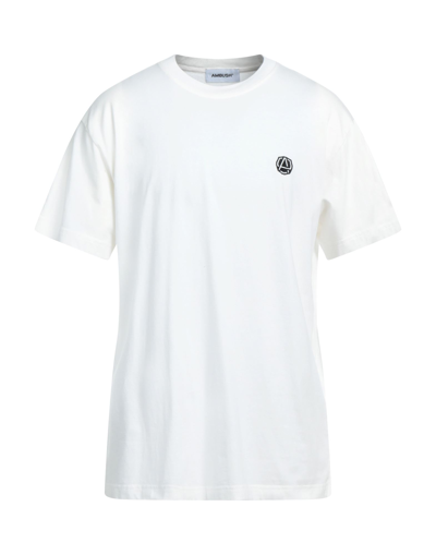 Shop Ambush Man T-shirt White Size L Cotton, Polyester