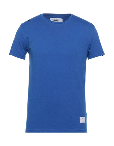 Shop The Editor Man T-shirt Bright Blue Size S Cotton