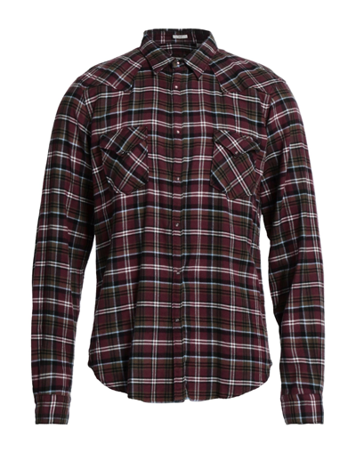 Shop Himon's Man Shirt Deep Purple Size 15 ½ Cotton
