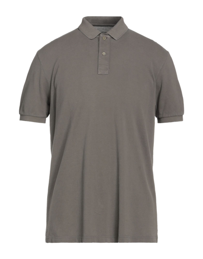 Shop Gran Sasso Polo Shirts In Military Green