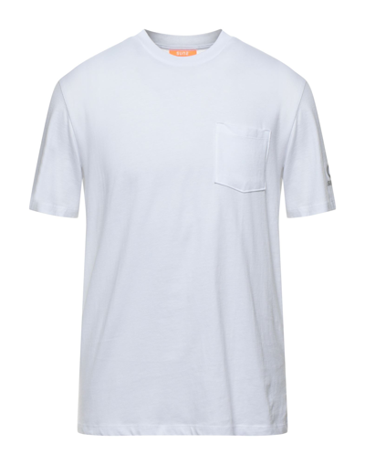 Shop Suns Man T-shirt White Size Xl Cotton