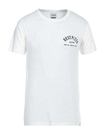 Shop Berna Man T-shirt White Size L Cotton