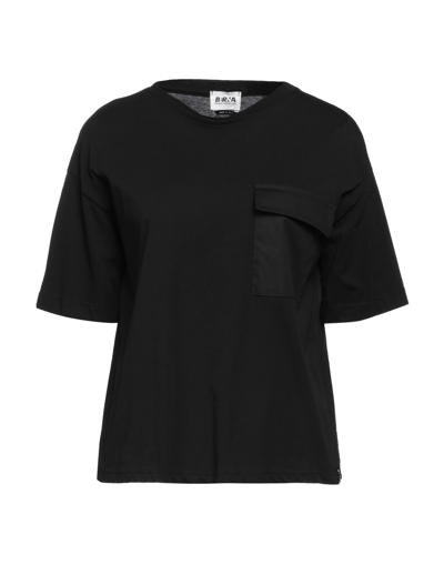 Shop Berna Woman T-shirt Black Size S Cotton