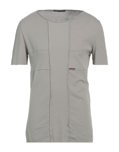 Shop Takeshy Kurosawa Man T-shirt Light Grey Size S Cotton, Elastane