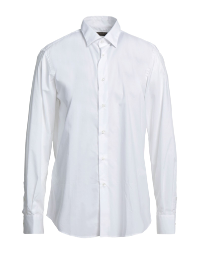 Shop Trussardi Shirts In White