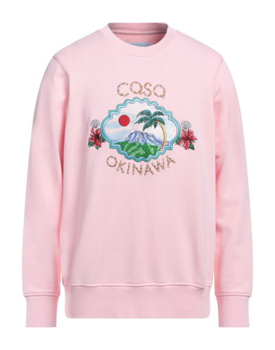 Shop Casablanca Sweatshirts In Pink