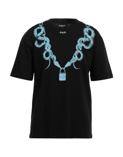 Shop Revenant Rv Nt Man T-shirt Black Size M Cotton