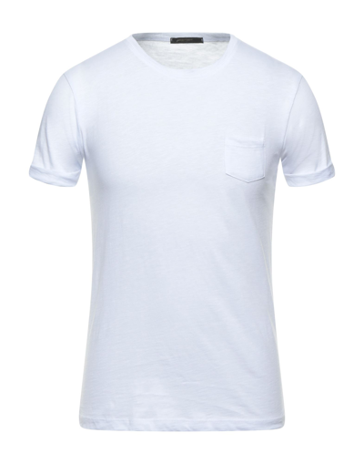 Shop Adriano Langella Man T-shirt White Size Xl Cotton