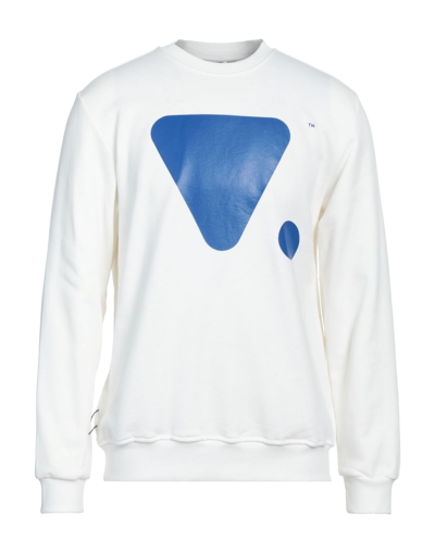 Valvola. Sweatshirts In White