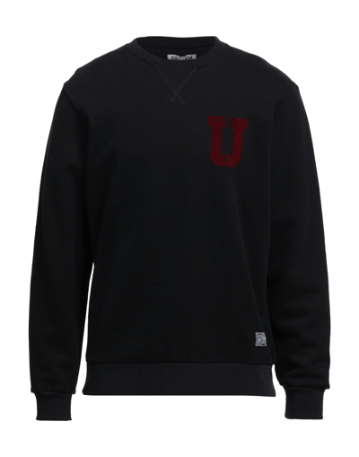 Shop Uniform Man Sweatshirt Black Size Xxl Cotton