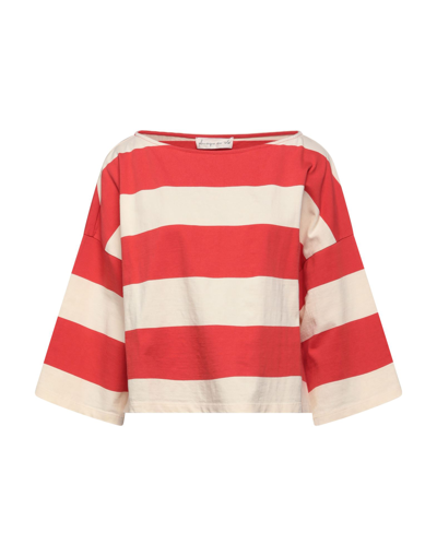 Shop Pdr Phisique Du Role Woman T-shirt Red Size 2 Cotton