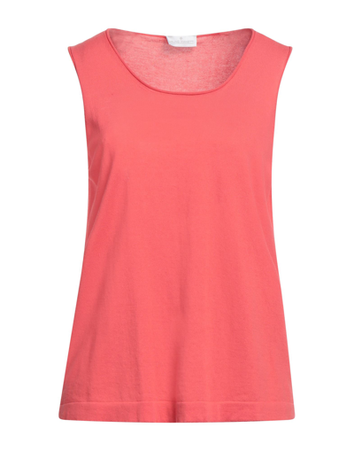 Shop Bruno Manetti Tops In Coral