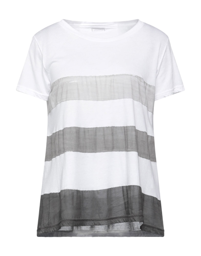 Shop Archivio B Woman T-shirt White Size S Cotton
