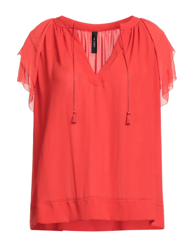 Marc Cain Blouses In Red | ModeSens