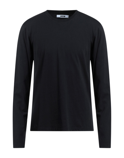 Shop Mauro Grifoni Grifoni Man T-shirt Black Size L Cotton
