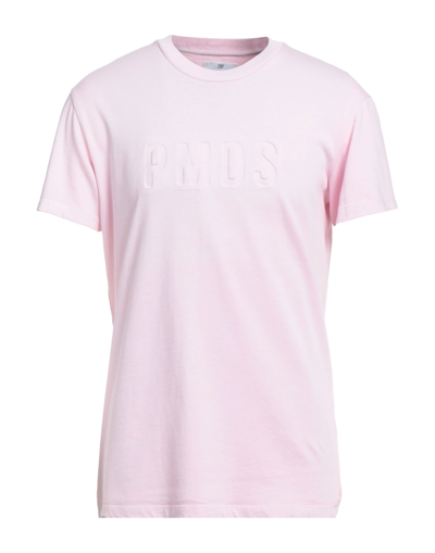 Shop Pmds Premium Mood Denim Superior Man T-shirt Pink Size M Cotton