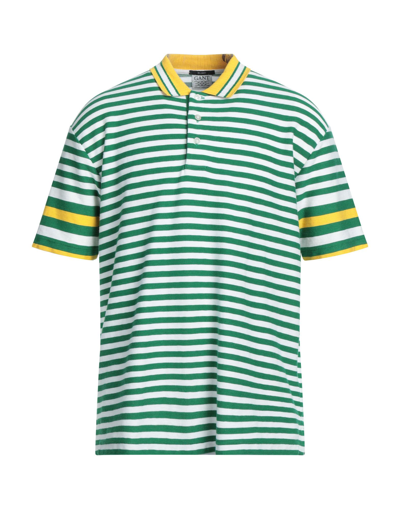 Shop Gant Polo Shirts In Green