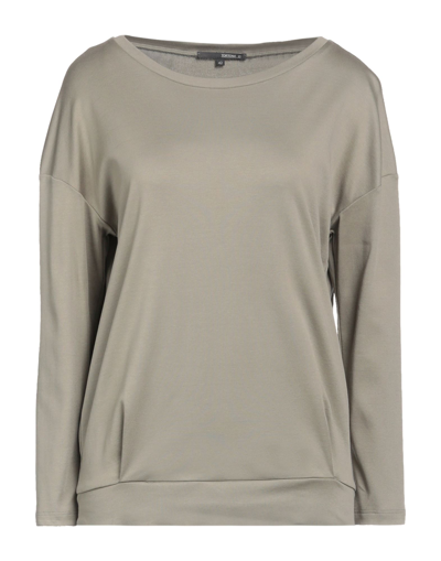 Shop Tortona 21 Woman T-shirt Grey Size 6 Cotton