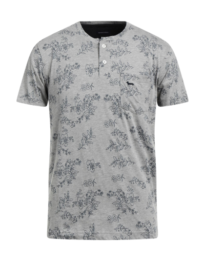 Shop Harmont & Blaine Man T-shirt Grey Size L Cotton