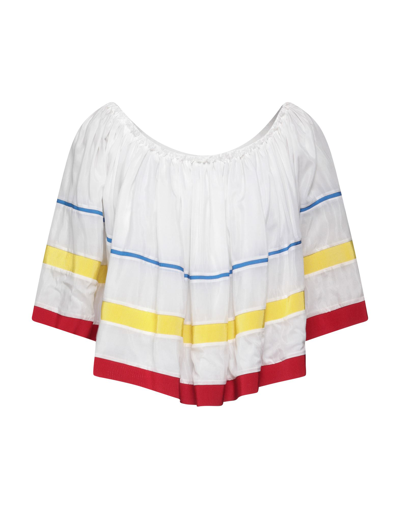 Maison Rabih Kayrouz T-shirts In White
