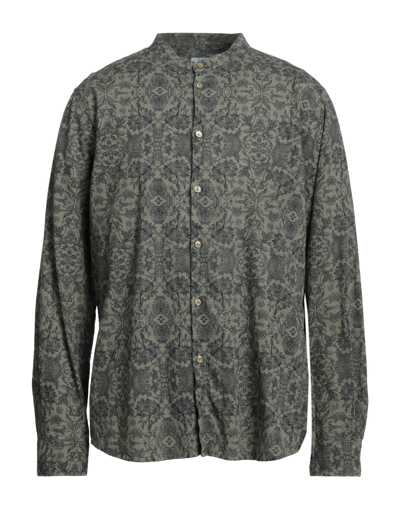 Seventy Sergio Tegon Shirts In Military Green