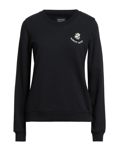 Shop Markus Lupfer Woman Sweatshirt Black Size L Cotton