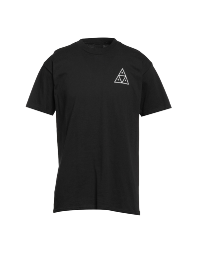 Shop Huf T-shirts In Black
