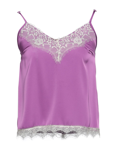 Berna Tops In Purple